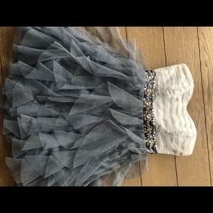 blue homecoming dress
